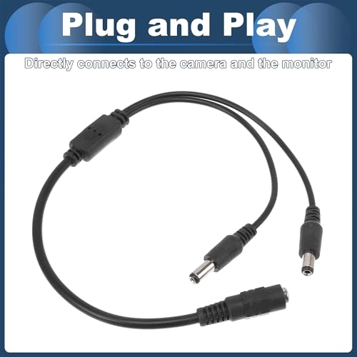 Reverse Rear View Parking Camera Video Cable - BNC+DC
