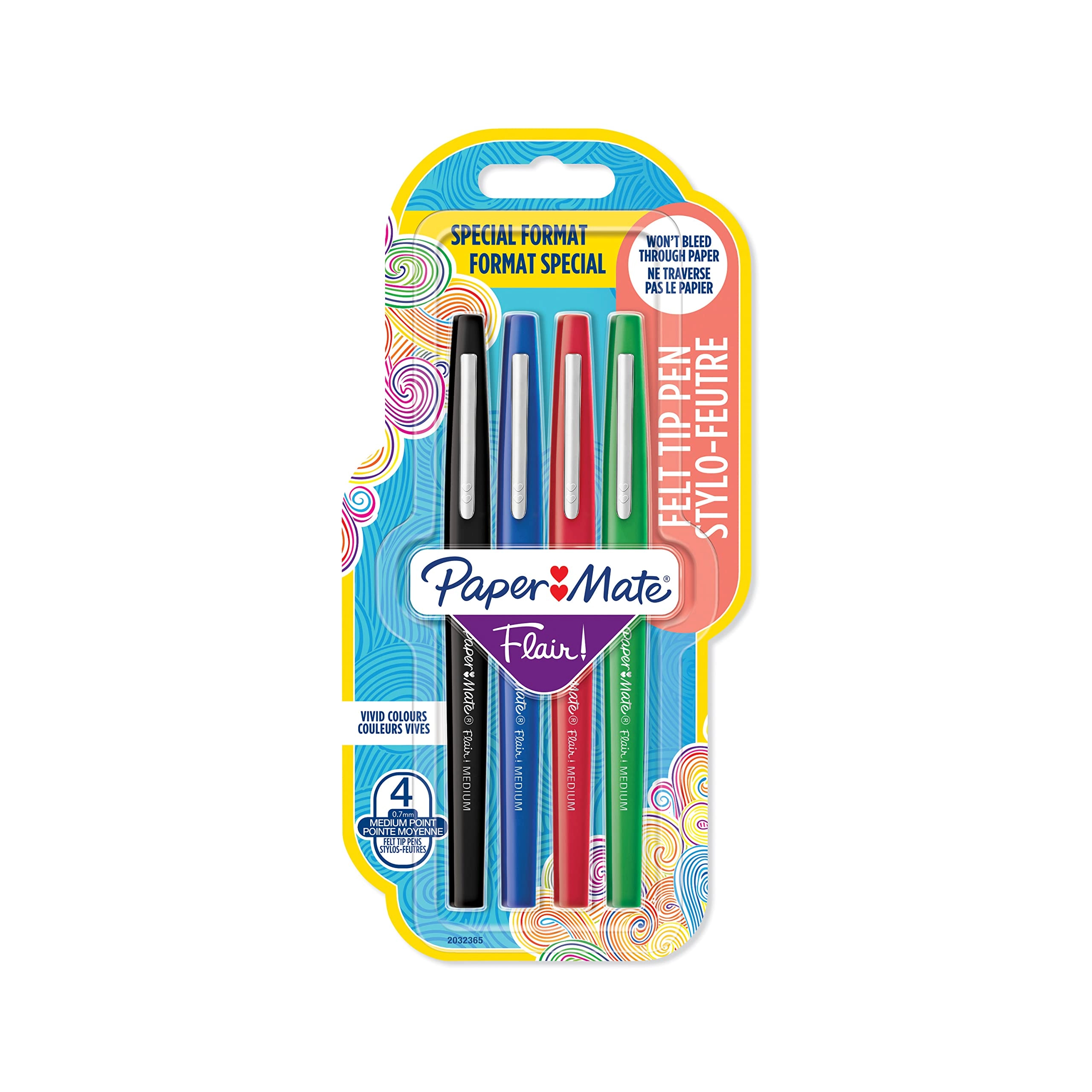 InkJoy 100ST + FlexGrip + Flair + Sharpie Permanent Markers