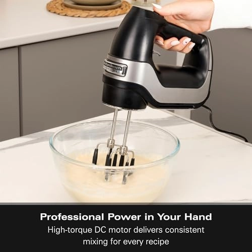 Professional 7-Speed Electric Hand Mixer - 907 g 200 watts
