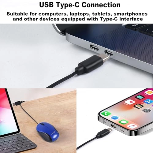 Wired USB C Mouse - USB