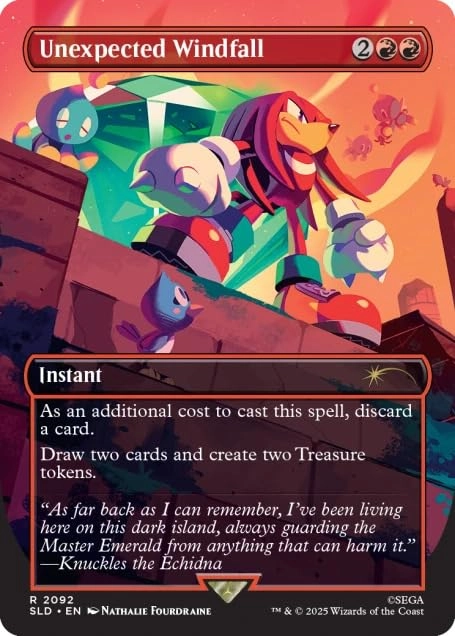 Secret Lair x Sonic The Hedgehog: Chasing Gear - Foil Edition