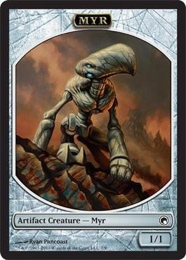 Magic: the Gathering Myr Token - Scars of Mirrodin Common