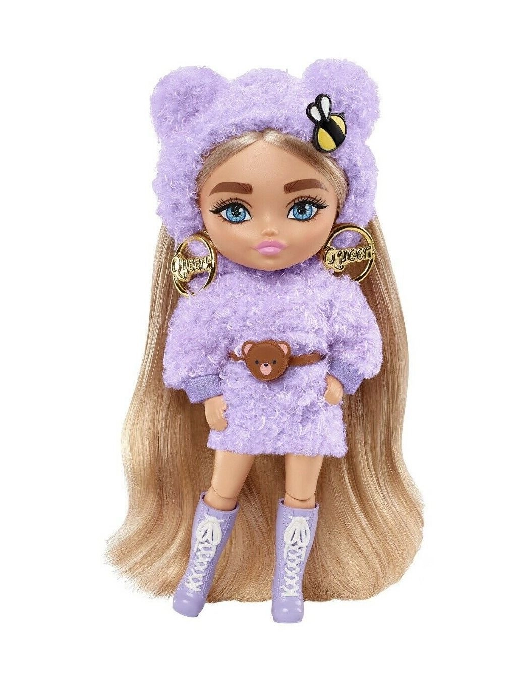 Barbie Extra Minis - Blonde Hair Purple Outfit