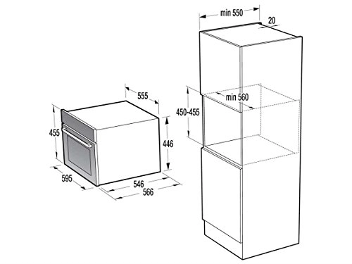 BCM598S18X - 60cm Combination Oven with Microwave
