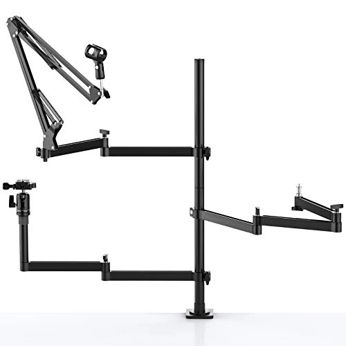 LS01 - Live Broadcast Boom Arm Tabletop Mount