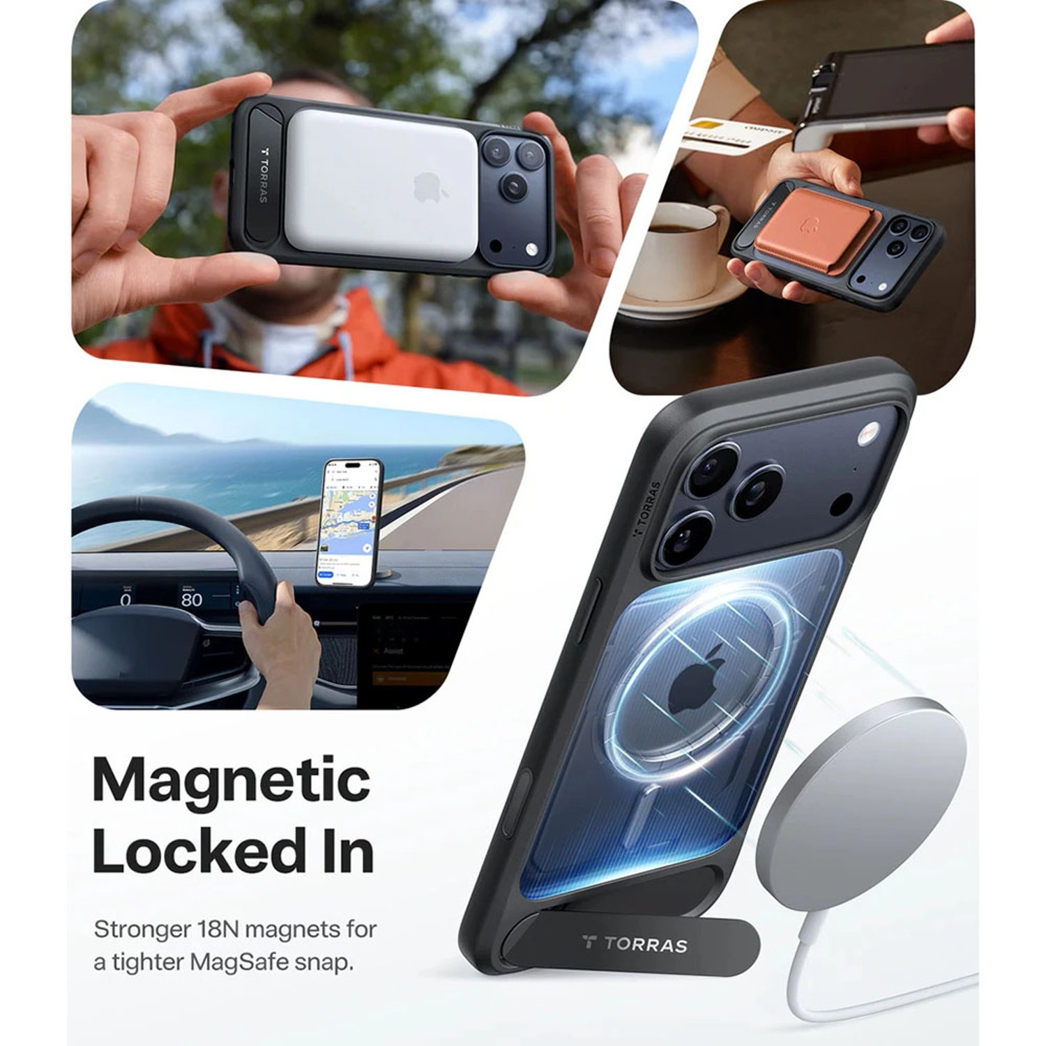 Pstand Series Case with MagSafe for iPhone 17 Pro Max