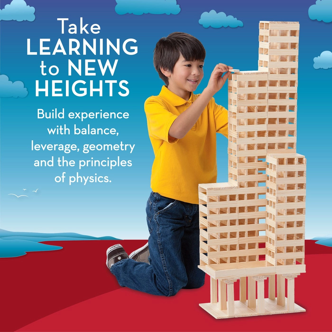 KEVA Structures - 400 pcs Pine