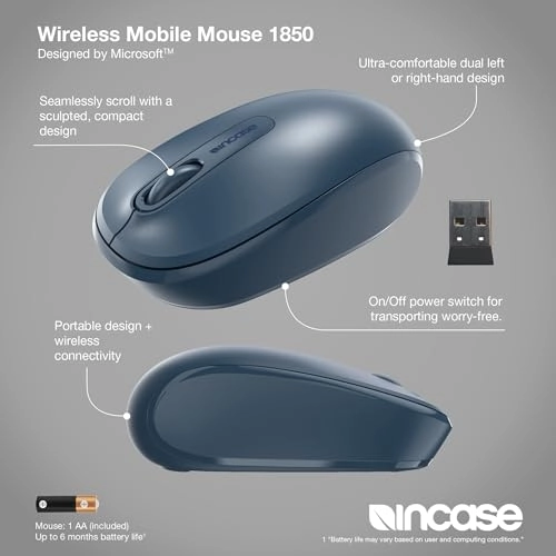 Wireless Mobile Mouse 1850 - USB