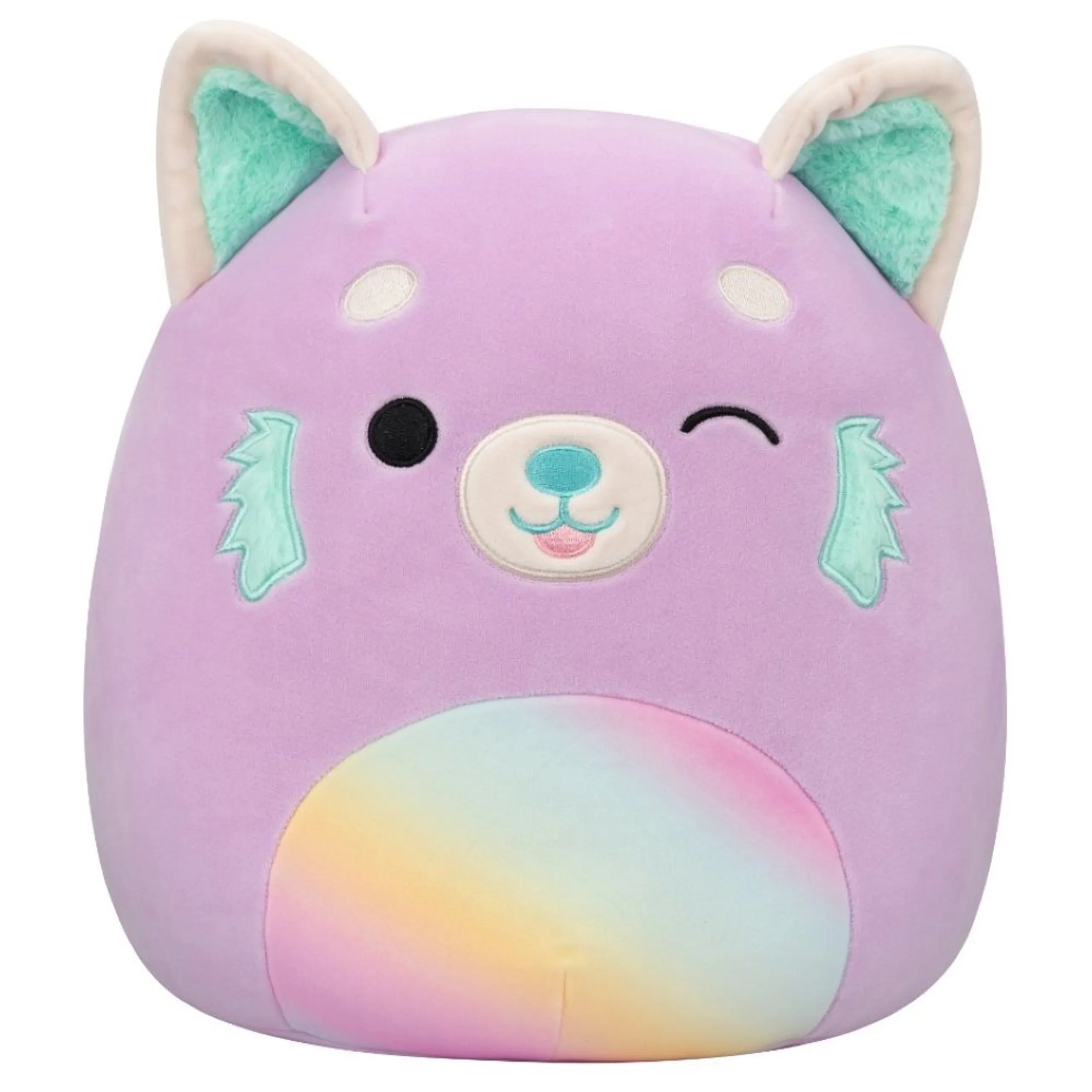 Squishmallows Panda Lexis 30.48 cm Purple Red