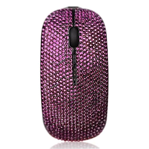 Crystal Rhinestone Wireless Mouse - wireless