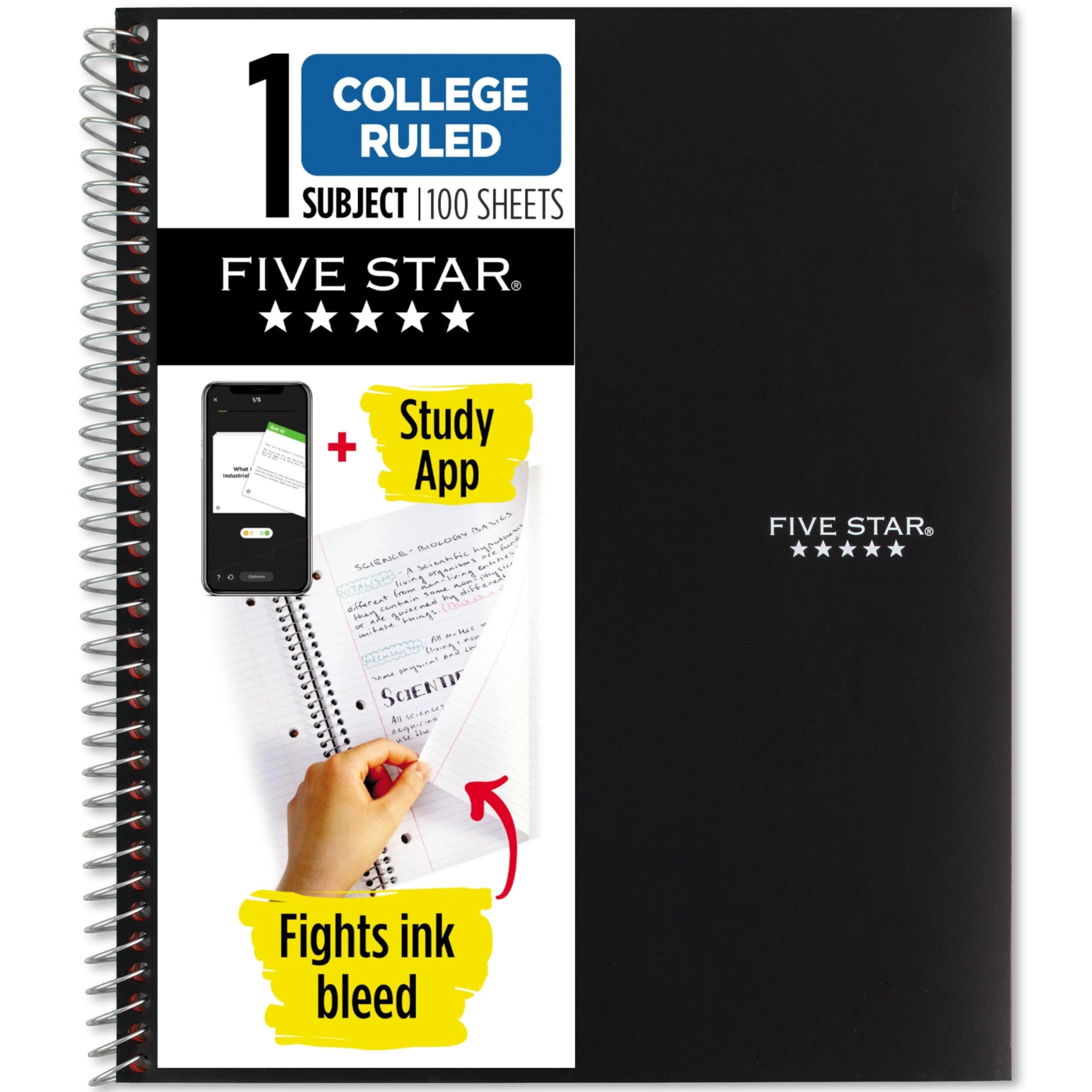 Spiral Notebook 8-1/2" x 11" Spiral - Lined 100 Sheets
