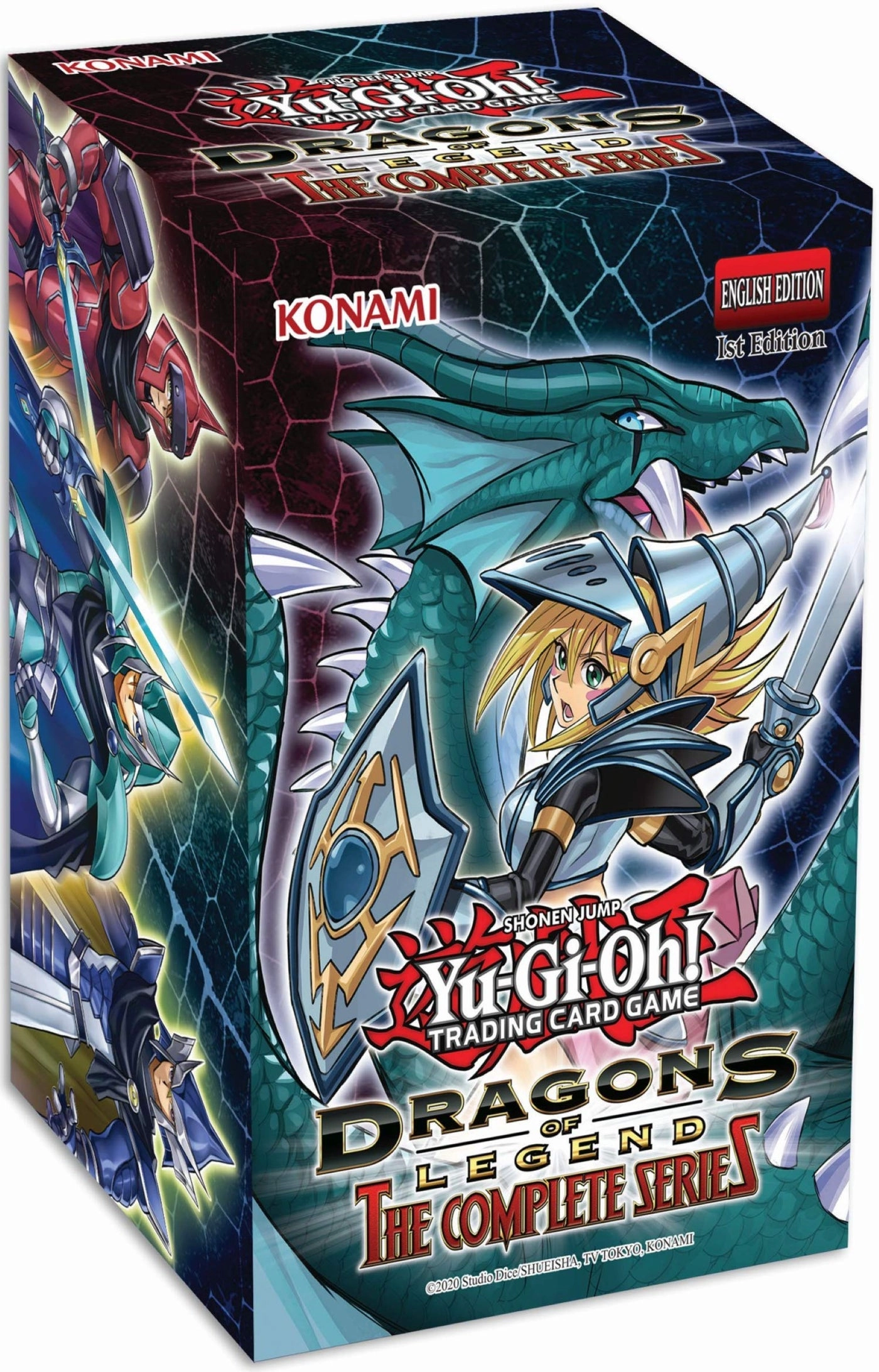 Yu-Gi-Oh! Dragon of Legend Complete Series Deck - 2 Booster Packs 30 Ultra Rares
