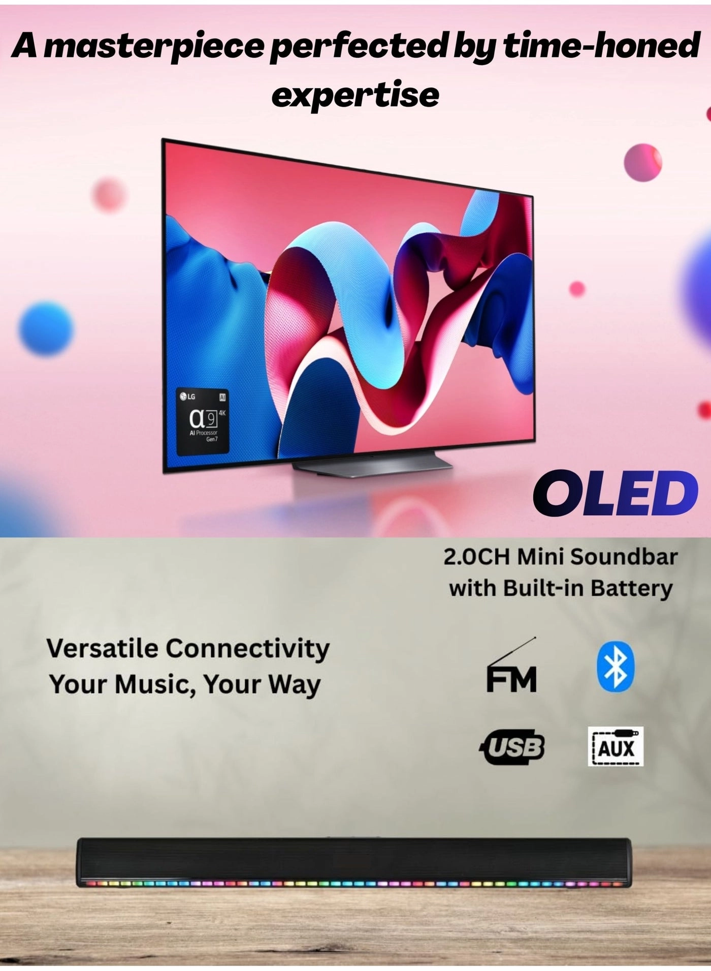OLED55CS4VA+SOUNDBAR - 55 in