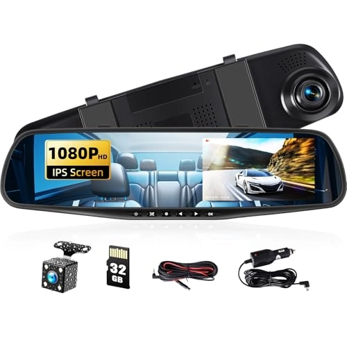 Mirror Dash Cam - 1080p 30FPS