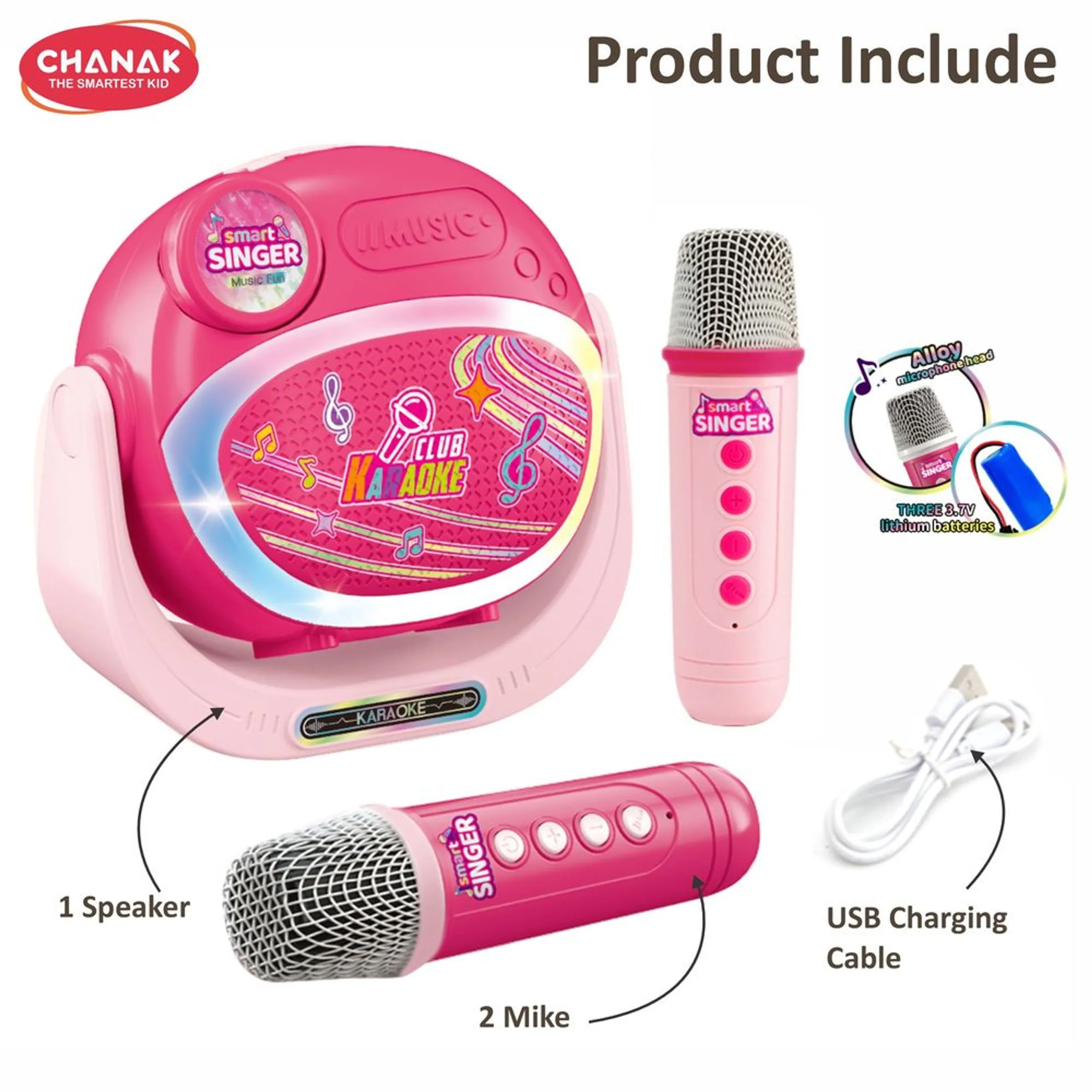 Smart Singer Musical Toy - 3 years+
