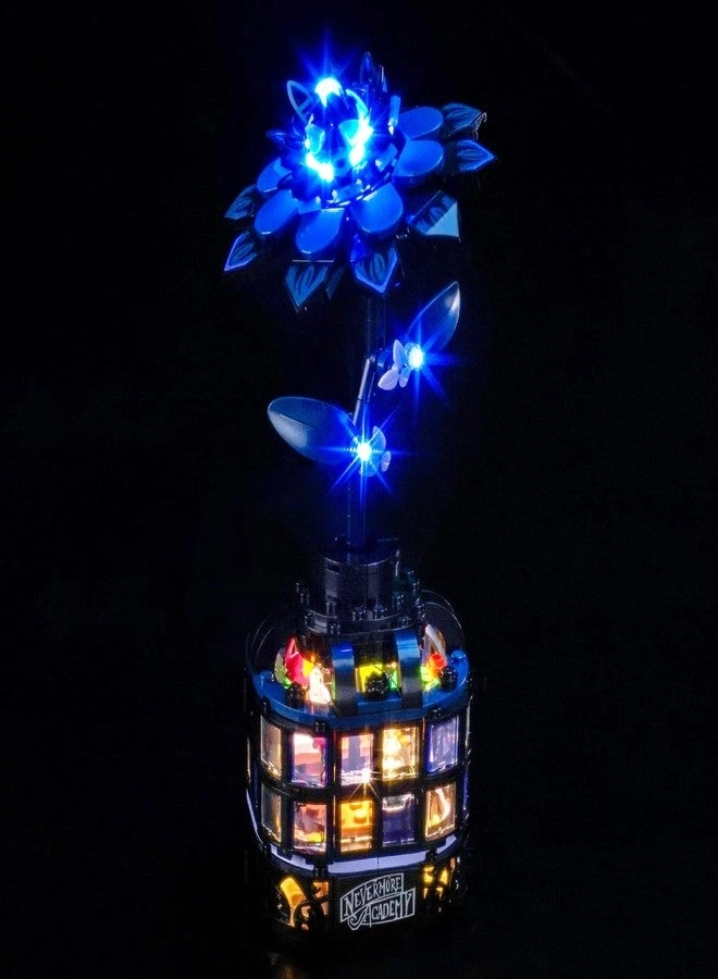 BrickBling LED Lighting Kit - Lego 76784 Black Dahlia Flower