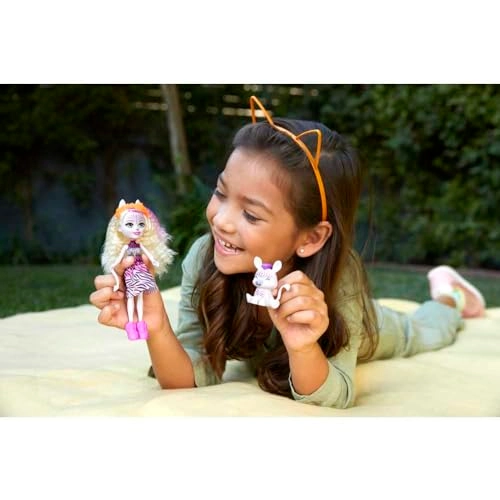 Zadie Zebra Doll - 6-in Plastic Ages 3+