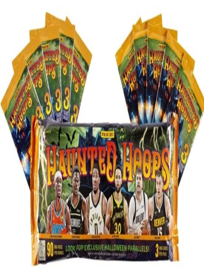 Panini Haunted Hoops NBA Basketball Mega Box - 90pcs Bundle