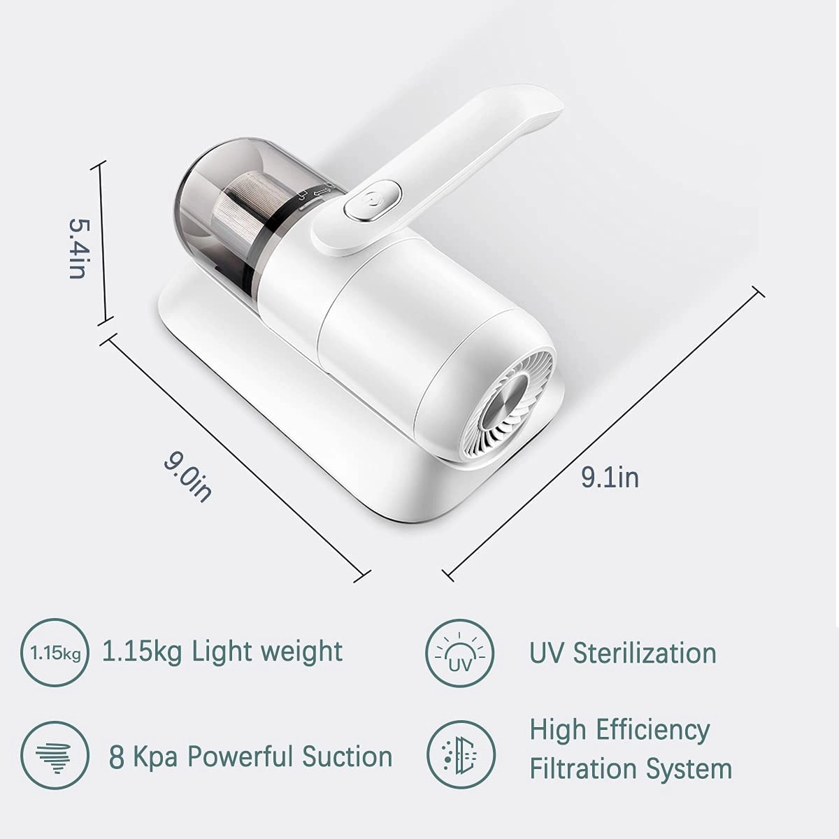 Handheld Mattress Vacuum Cleaner