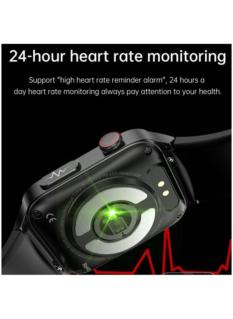 Health Smart Watch - Blood Glucose Monitoring Uric Acid Heart Rate