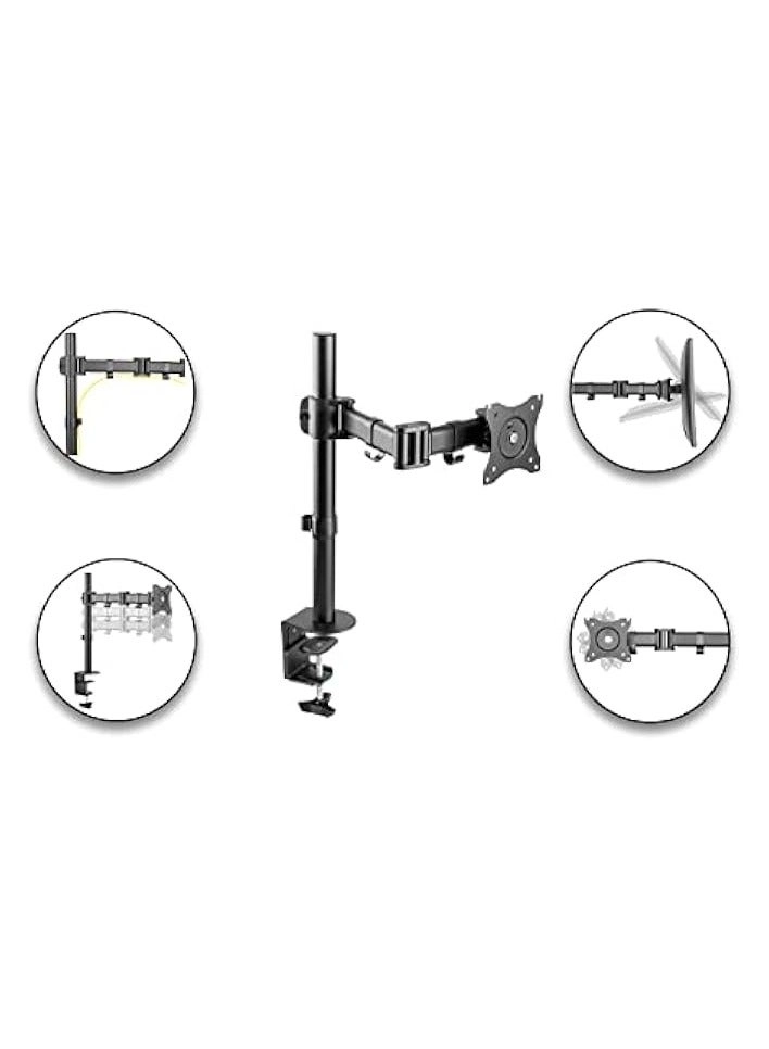 Single Monitor Desk Mount - 1 32 Inch