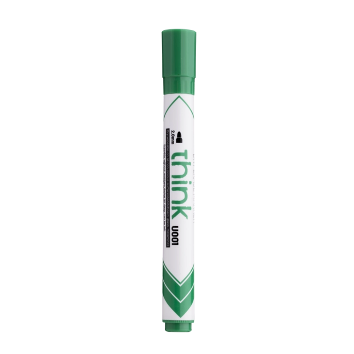 Deli White Board Marker - Green Bullet tip: 2.0mm