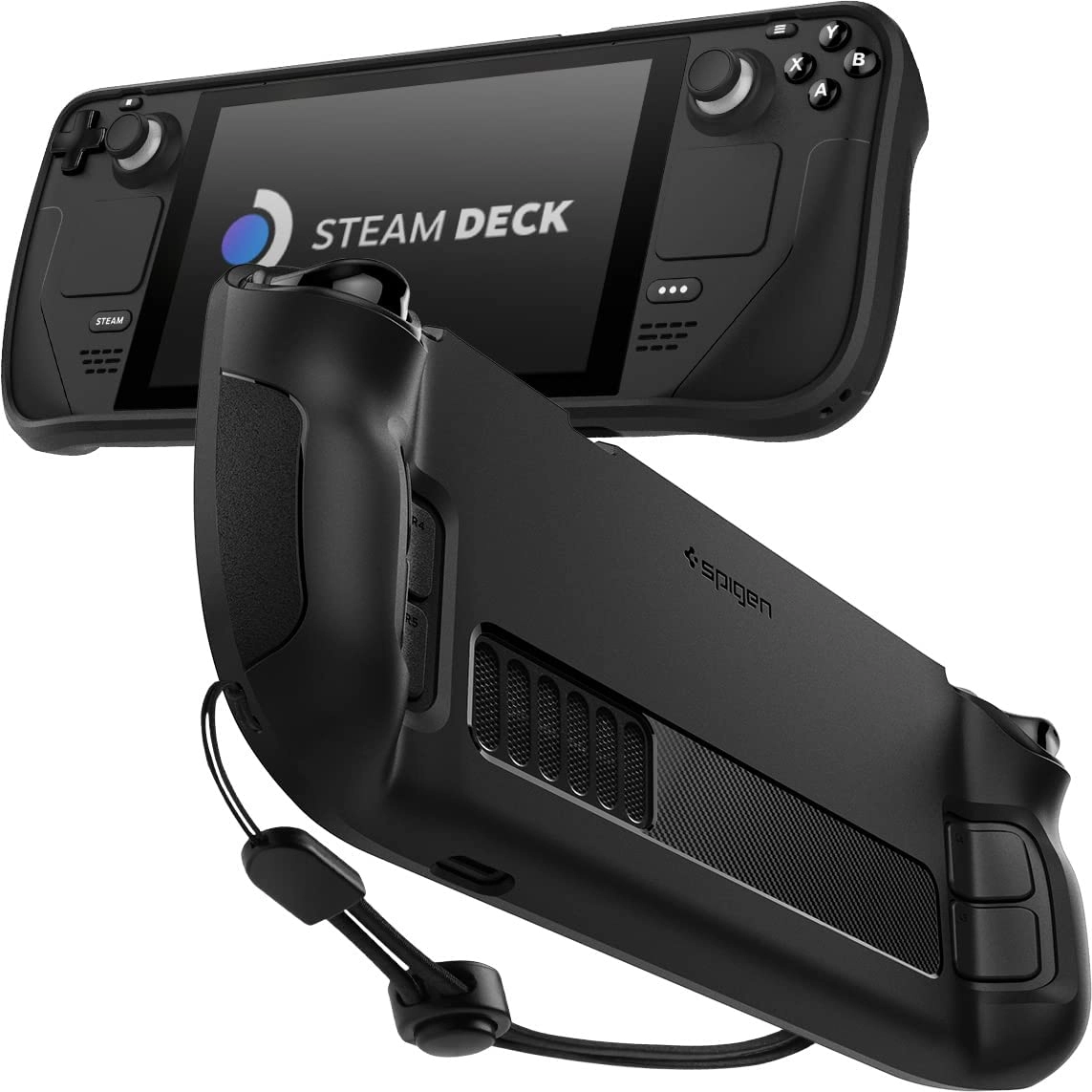CasePro Rugged Armor - Steam Deck Wrist Strap Matte Black
