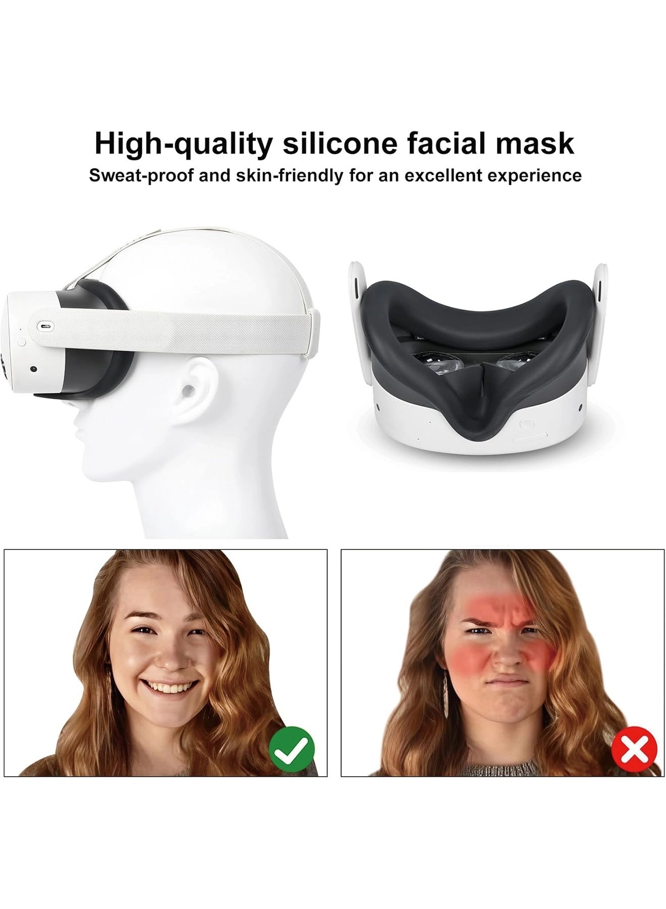 VR Silicone Face Pad Cover