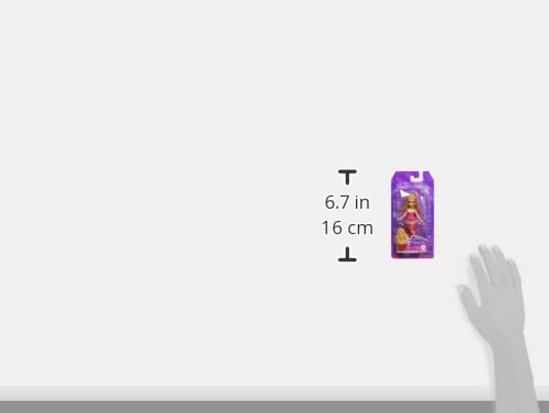 Aurora Doll - Mini 9cm Pale Pink Ages 0+