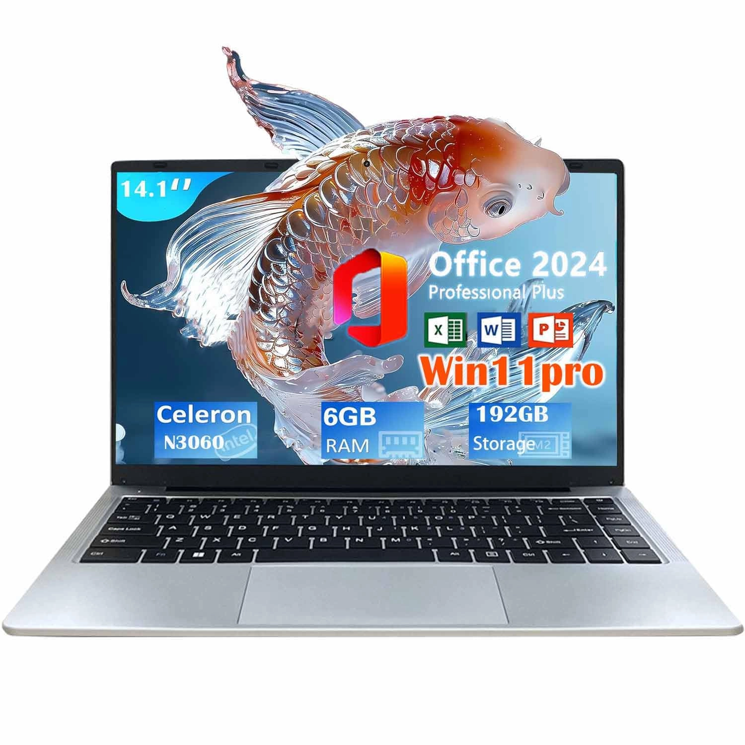 JKYYDS DN06-6192-A - 14'' Celeron N3060 6GB DDR4 192GB SSD