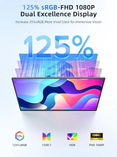Portable Monitor Touchscreen - UPTJ14 15.6 Inch 1920x1080