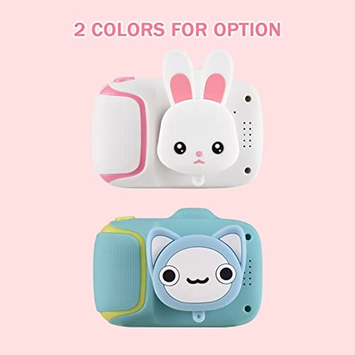 Mini Cartoon Kids Digital Camera - 1080P 2.0 Inch IPS