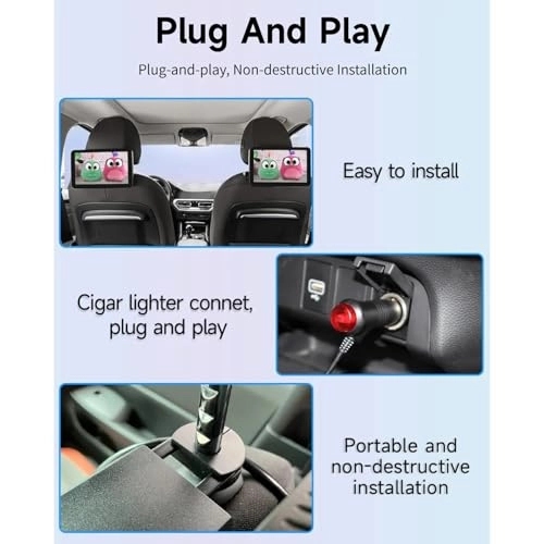 Car Rear Seat Entertainment System - 10.1 Inch