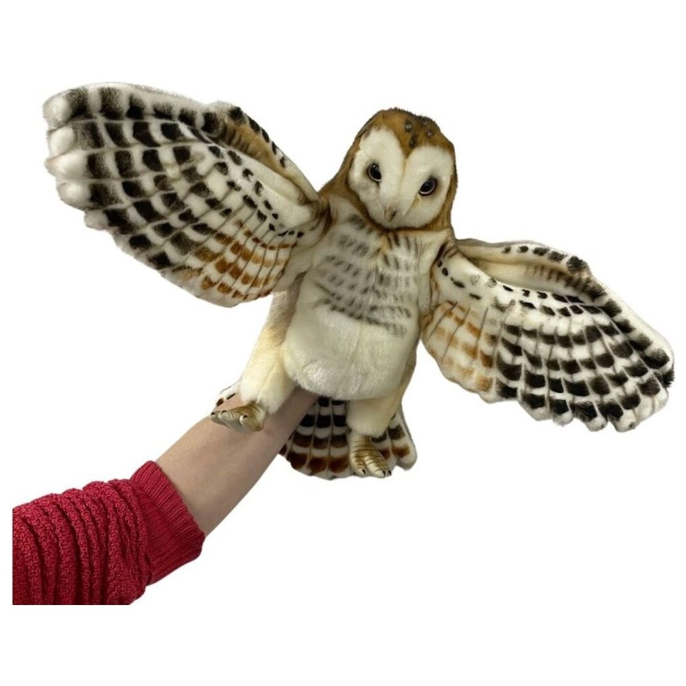 HANSA LOCAL Barn Owl Hand Puppet