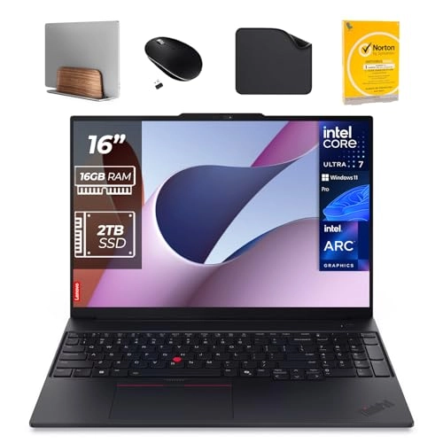 ThinkPad E16 Gen 3 21SR0017GP - 16'' Ultra 7-255H 16GB DDR5 2TB SSD Bundle