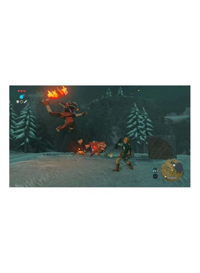 Switch + The Legend Of Zelda-Breath Of The World