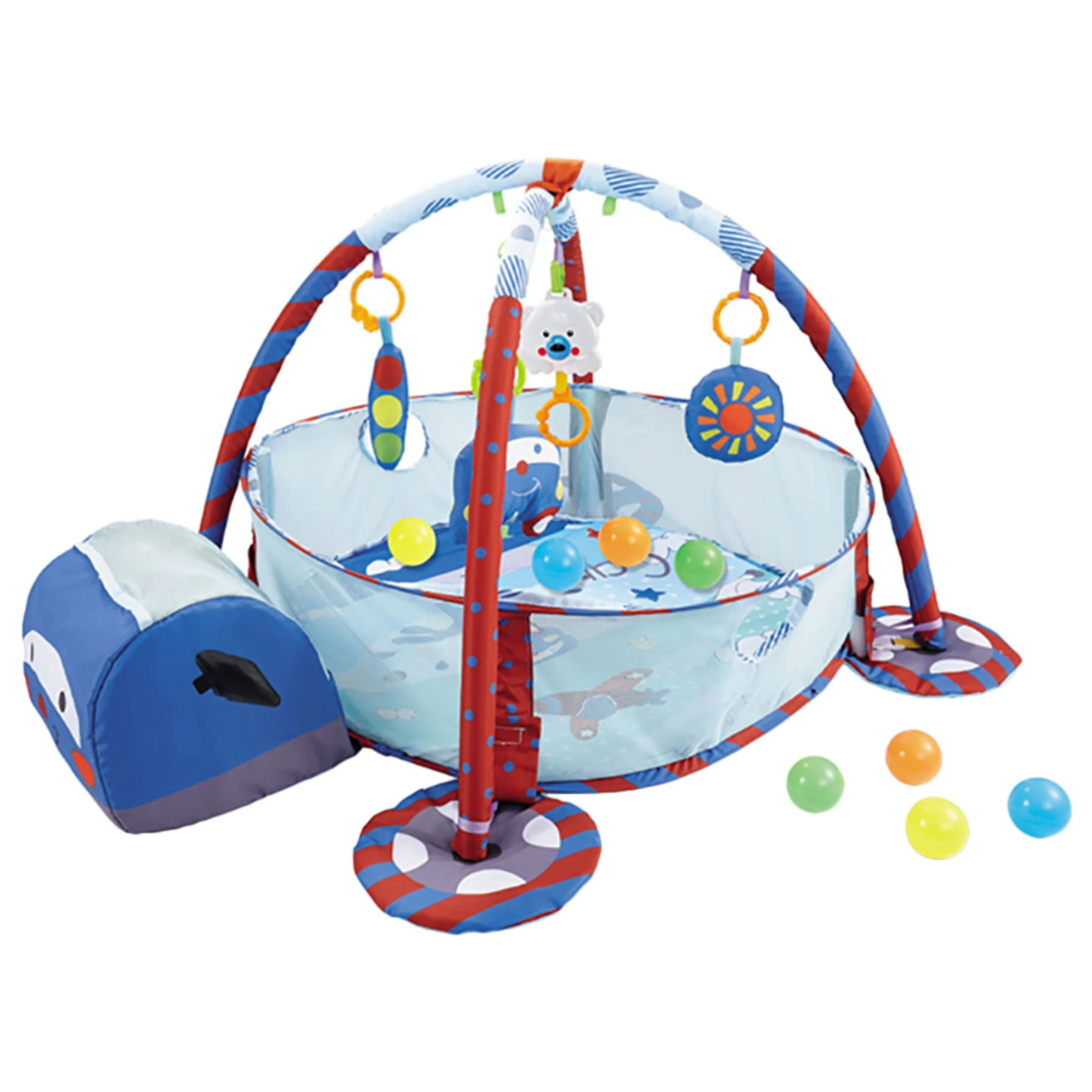 Baby Play Gym Mat - Hippo 0 month