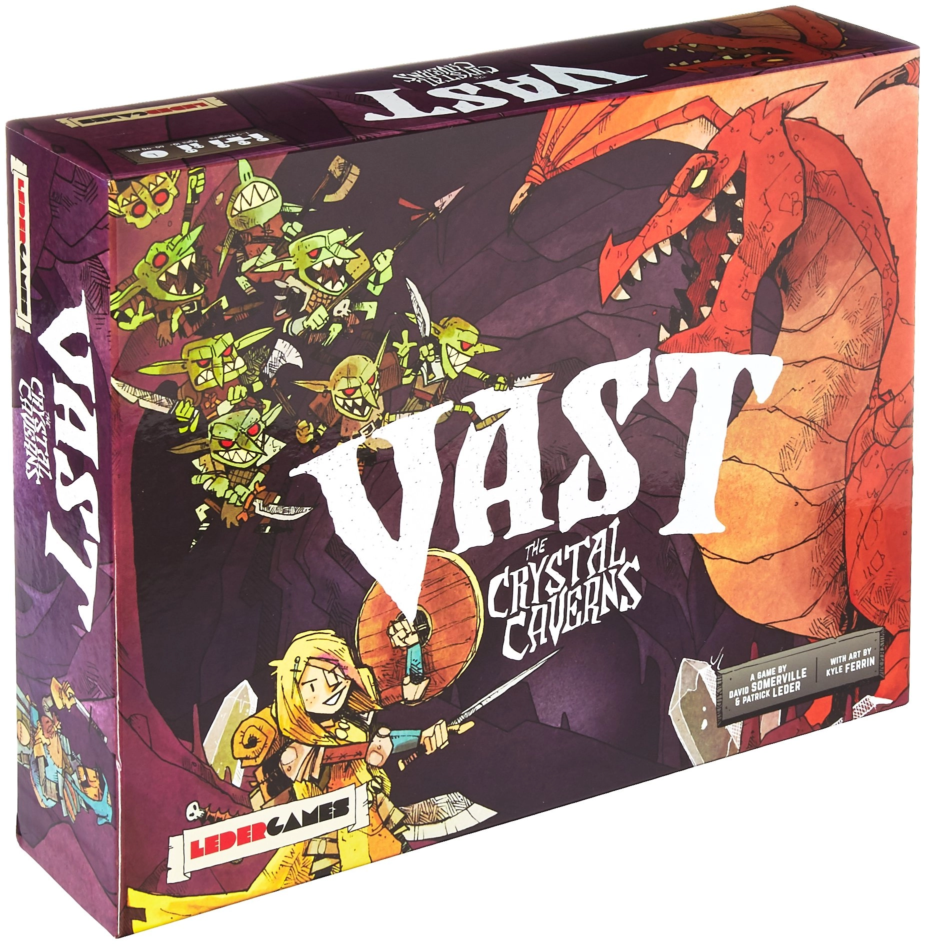 Leder Games Vast: The Crystal Caverns