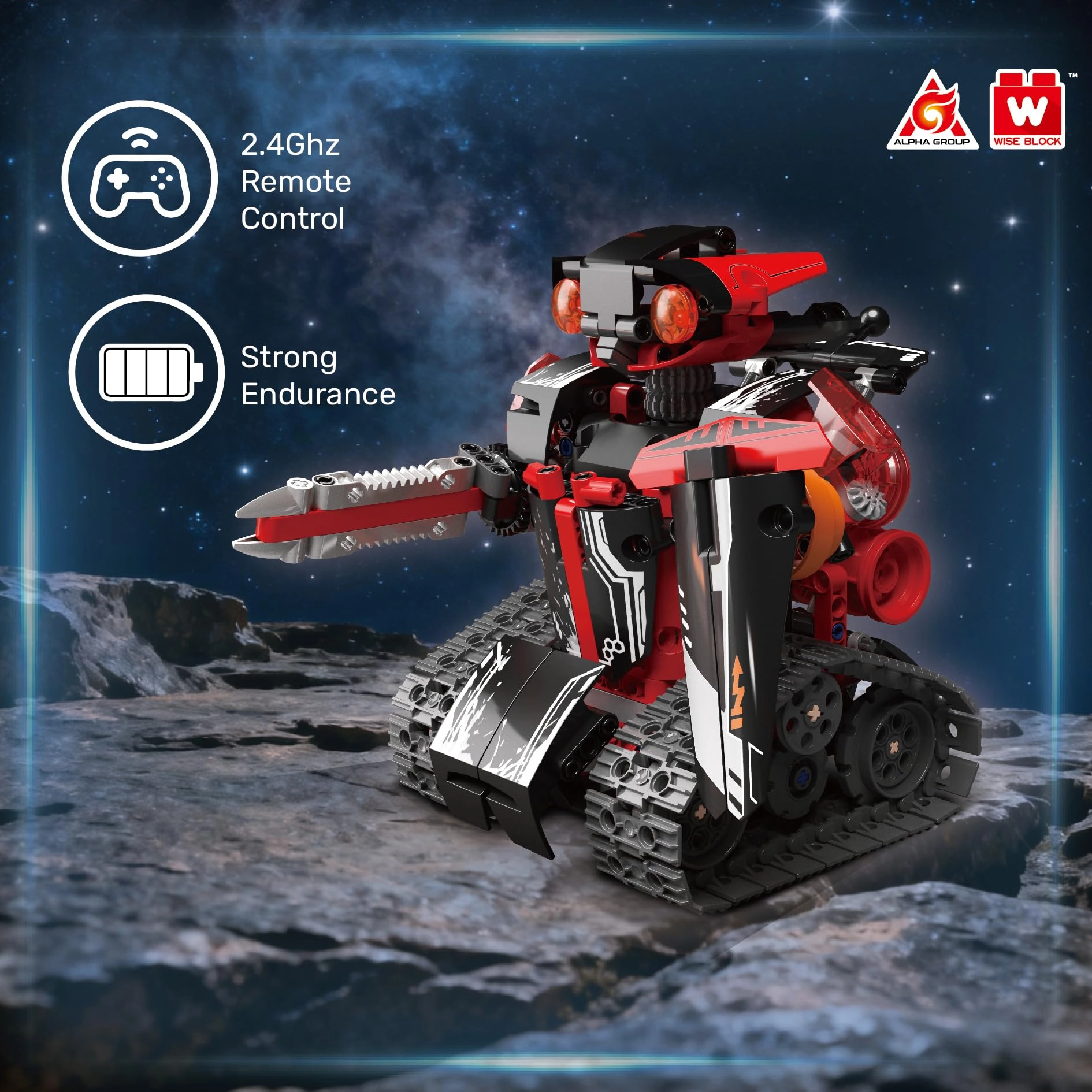 Robot Building Kit - 533 pcs