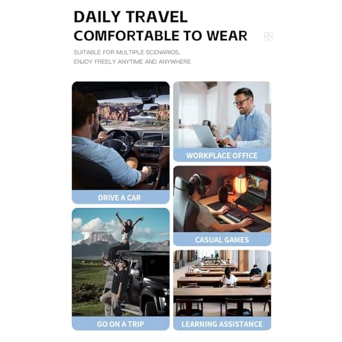 AI Translated Polarized Intelligent Sunglasses - 100+ languages Portable