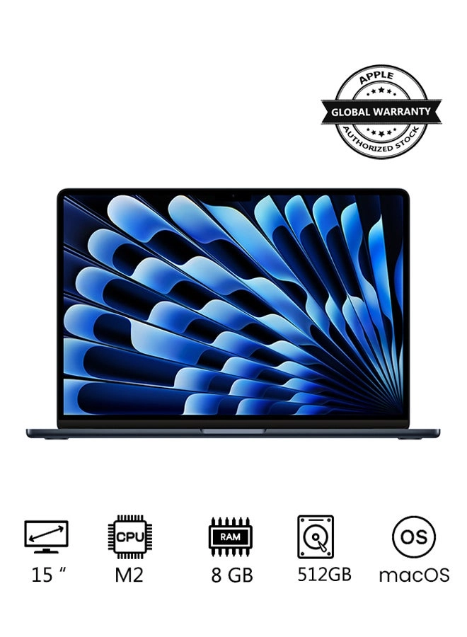 MacBook Air MQKQ3 - 15'' M2 8GB DDR4 512GB SSD