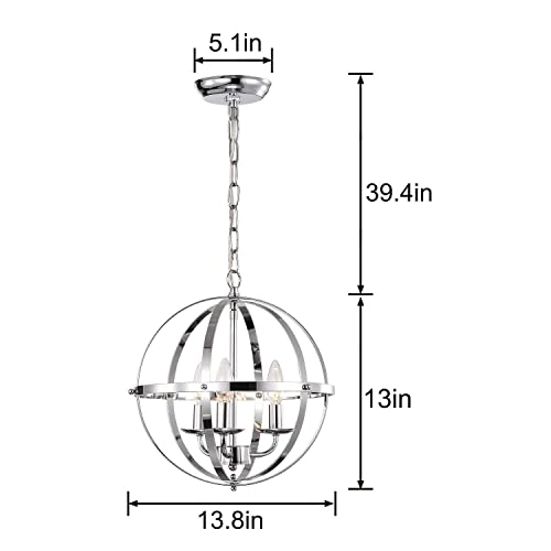 Orb Chandelier - 39.4 inch