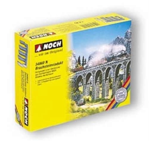 NOCH Quarry Stone Viaduct Model Kit (34860) - N Scale