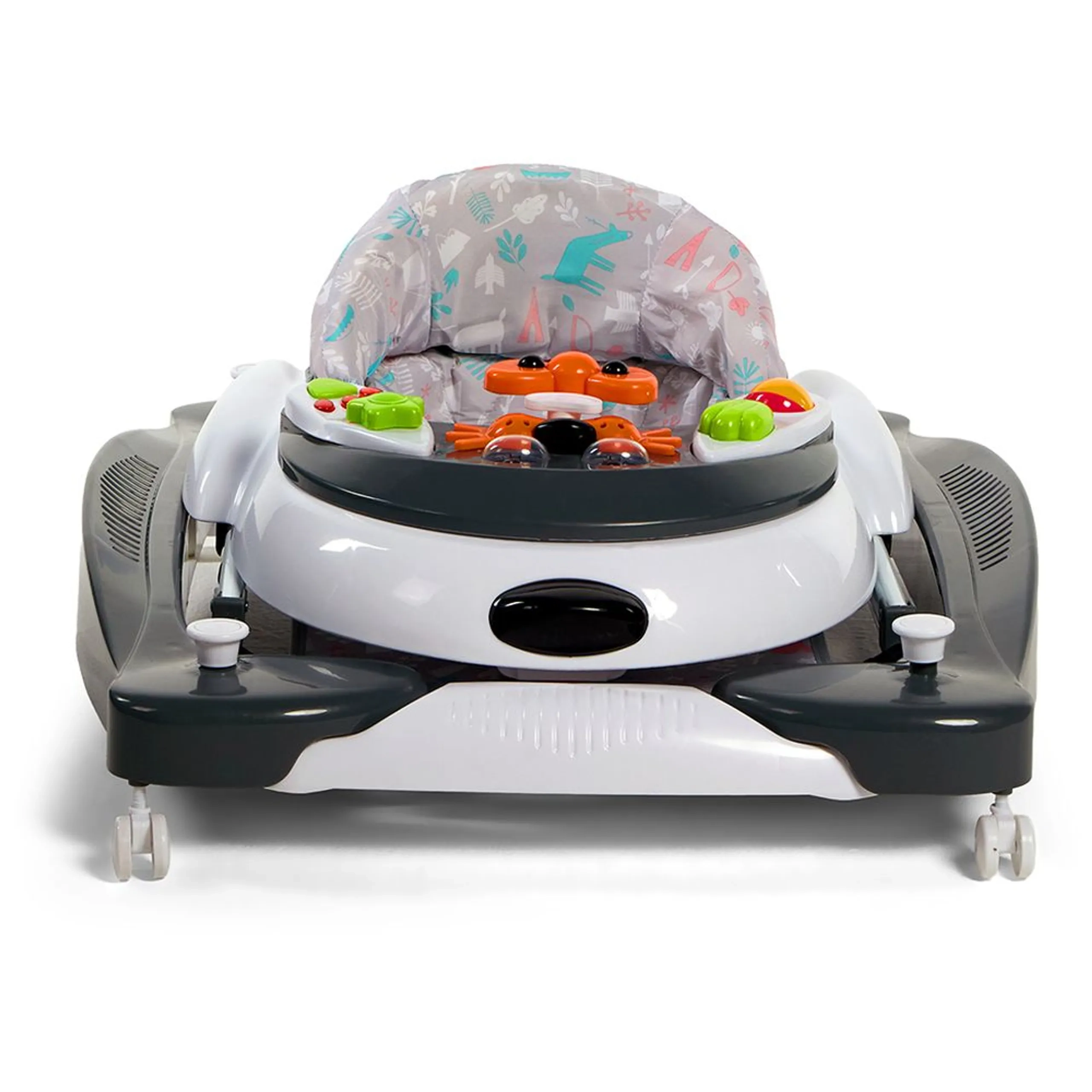 2-In-1 Baby Walker And Jumper - Gray 6 months