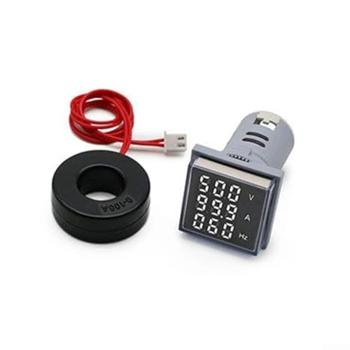 Zoegneer Voltage Ammeter Frequency Meter - 3 in 1 22mm