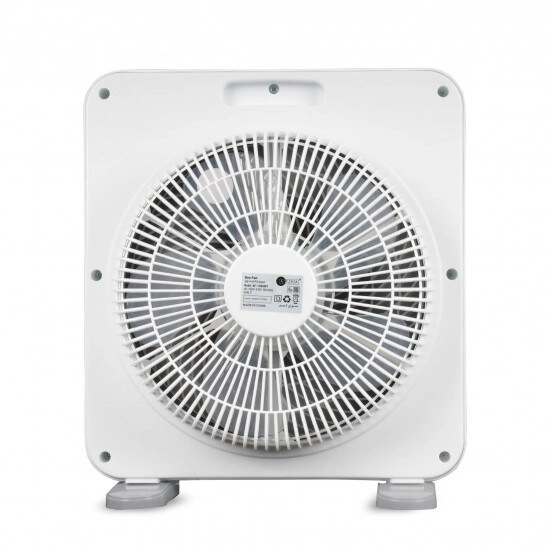 Electric Box Fan - 45W 3 Speeds 1 Hrs. timer