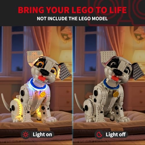 LED Light Kit for LEGO Disney 101 Dalmatians Puppy 43269