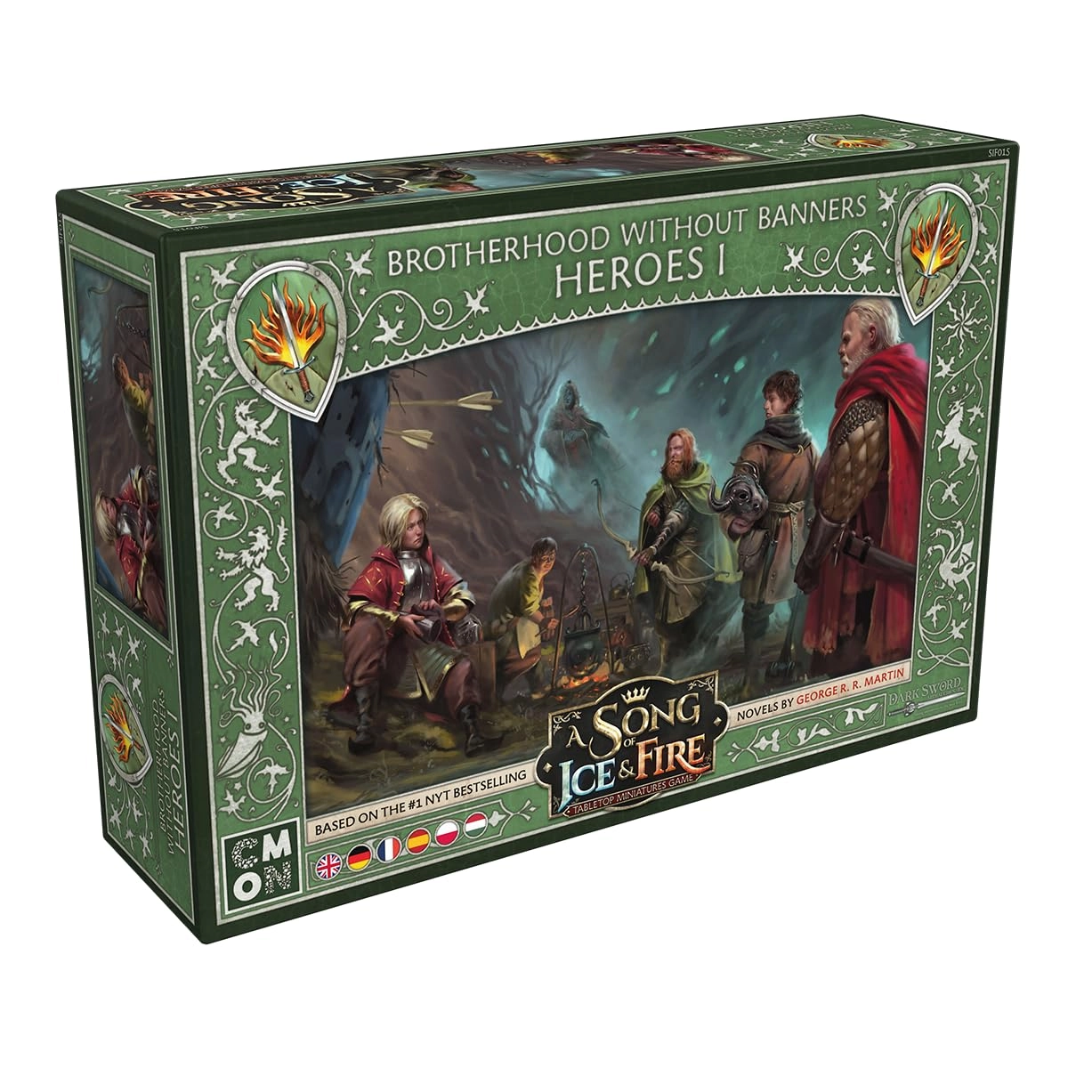 A Song of Ice and Fire Tabletop Miniatures Game: Brotherhood Without Banners Heroes I Set