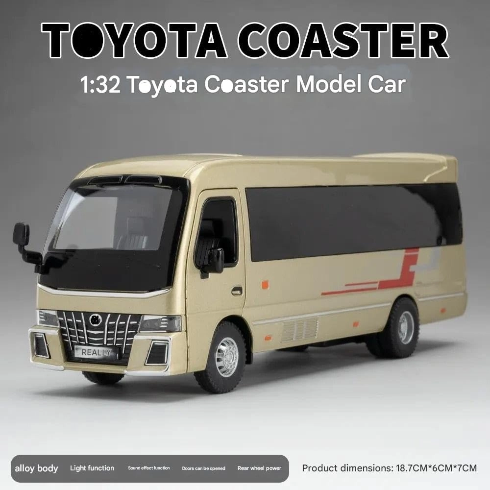Coaster Bus - 1.32 Scale 1pcs