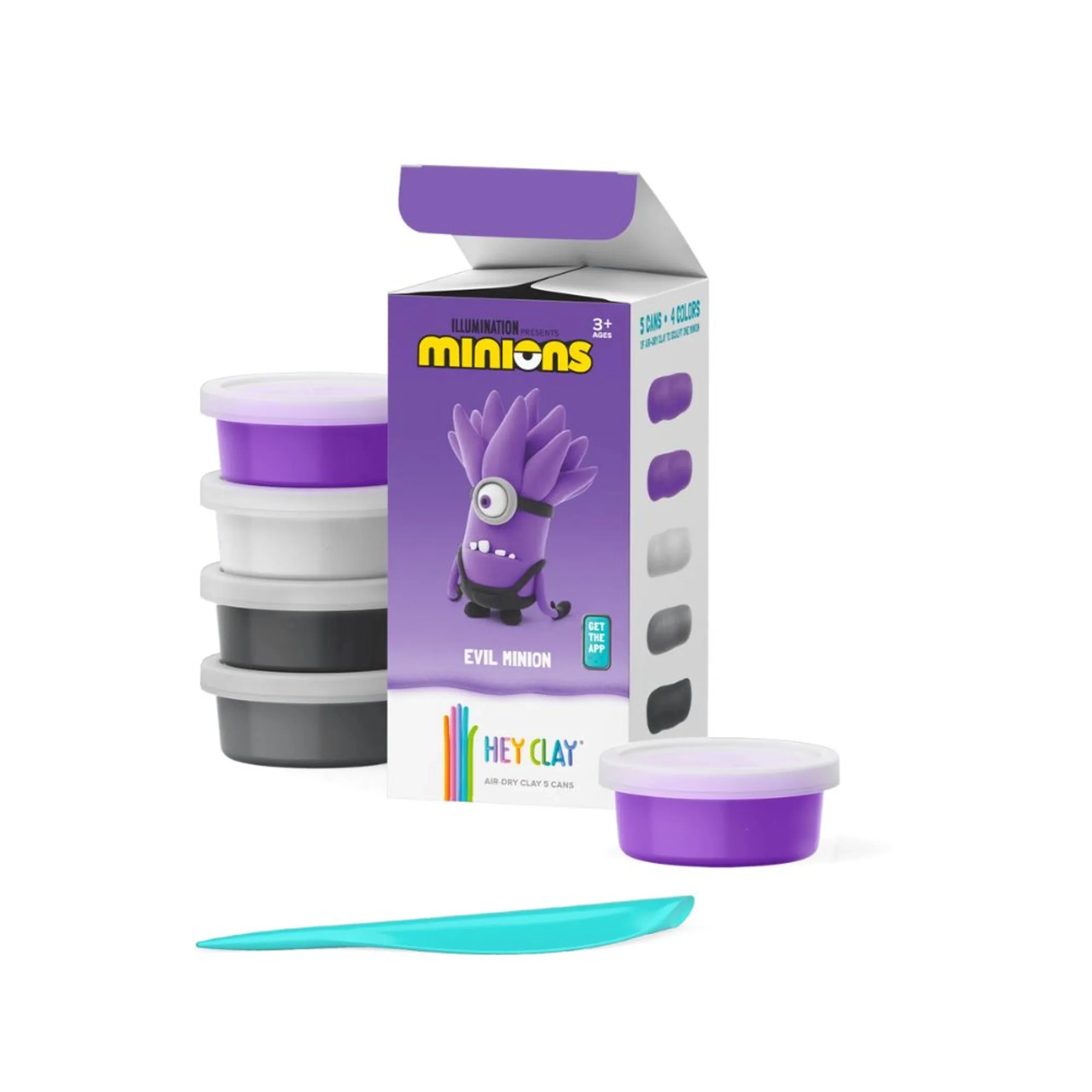 Minions Evil Minion - Air-Dry Clay 150g 5pcs.
